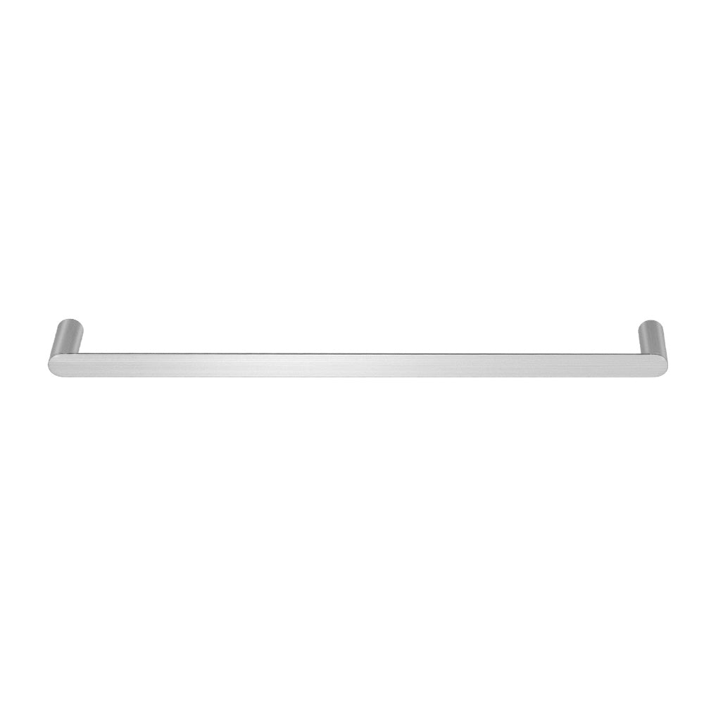 NNEDSZ Towel Rail Rack Holder Single 600mm Wall Mounted Stainless Steel Silver-2