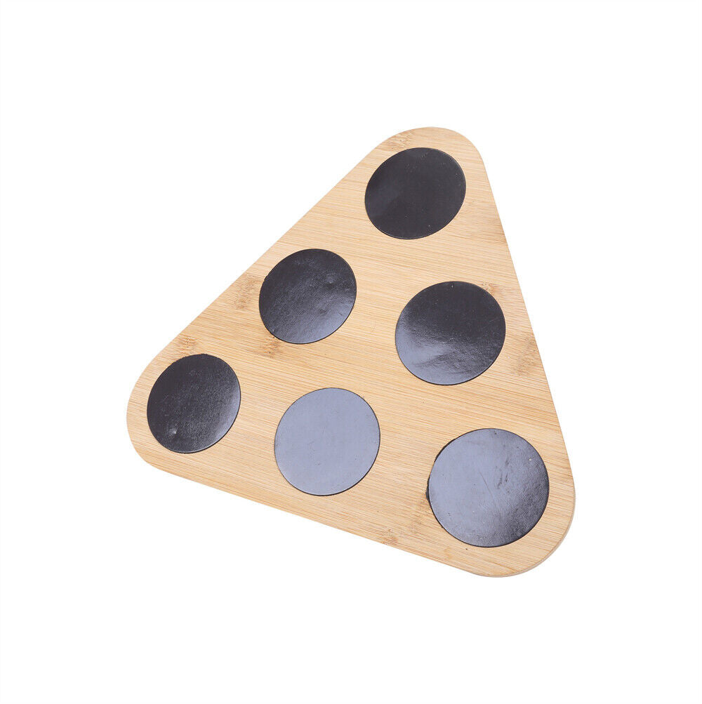 NNEDSZ Magnetic Triangular Bamboo Spice Rack & Jars For Kitchen Storage-2