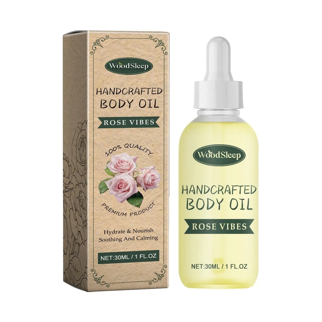 Rose Vibes Handcrafted Body Oil - Unique Unique Unique Rose Vibes Handcrafted Body Oil