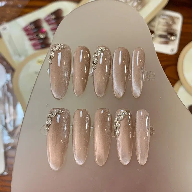 French Manicure Wear Nail Finished Product - Unique Unique Unique French Manicure Wear Nail Finished Product