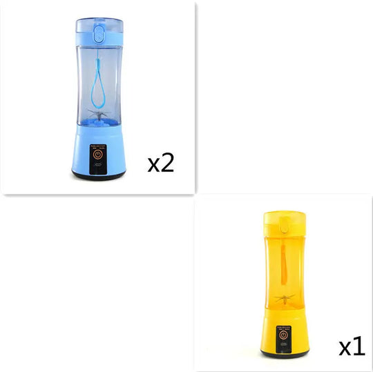 Portable Electric Fruit Juicer Wireless USB Rechargeable Mini Mixer Multifunction Summer Smoothie Blender Machine Kitchen Supplies Unique