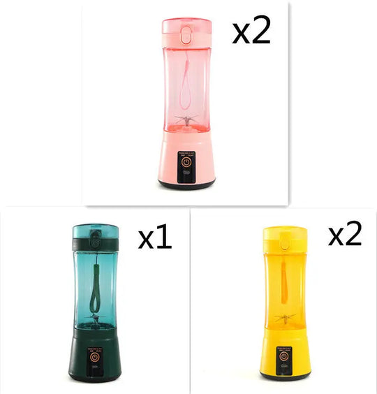 Portable Electric Fruit Juicer Wireless USB Rechargeable Mini Mixer Multifunction Summer Smoothie Blender Machine Kitchen Supplies - Unique Unique Unique Portable Electric Fruit Juicer Wireless USB Rechargeable Mini Mixer Multifunction Summer Smoothie Blender Machine Kitchen Supplies