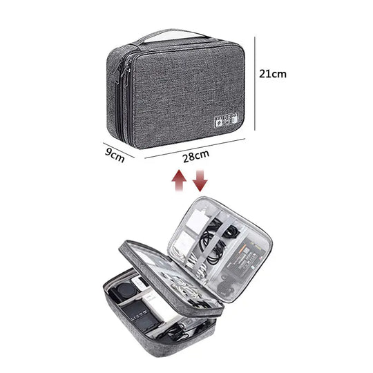 Electronics Organizer Travel Cable Organizer Bag Waterproof Portable Digital Storage Bag Electronic Accessories Case Cable Charger Organizer Case Multifunctional Waterproof Storage Bag - Unique Unique Unique Electronics Organizer Travel Cable Organizer Bag Waterproof Portable Digital Storage Bag Electronic Accessories Case Cable Charger Organizer Case Multifunctional Waterproof Storage Bag
