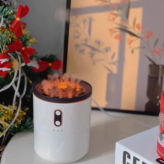 Volcanic Flame Aroma Essential Oil Diffuser USB Portable Jellyfish Air Humidifier Night Light Lamp Fragrance Humidifier - Unique Unique Unique Volcanic Flame Aroma Essential Oil Diffuser USB Portable Jellyfish Air Humidifier Night Light Lamp Fragrance Humidifier