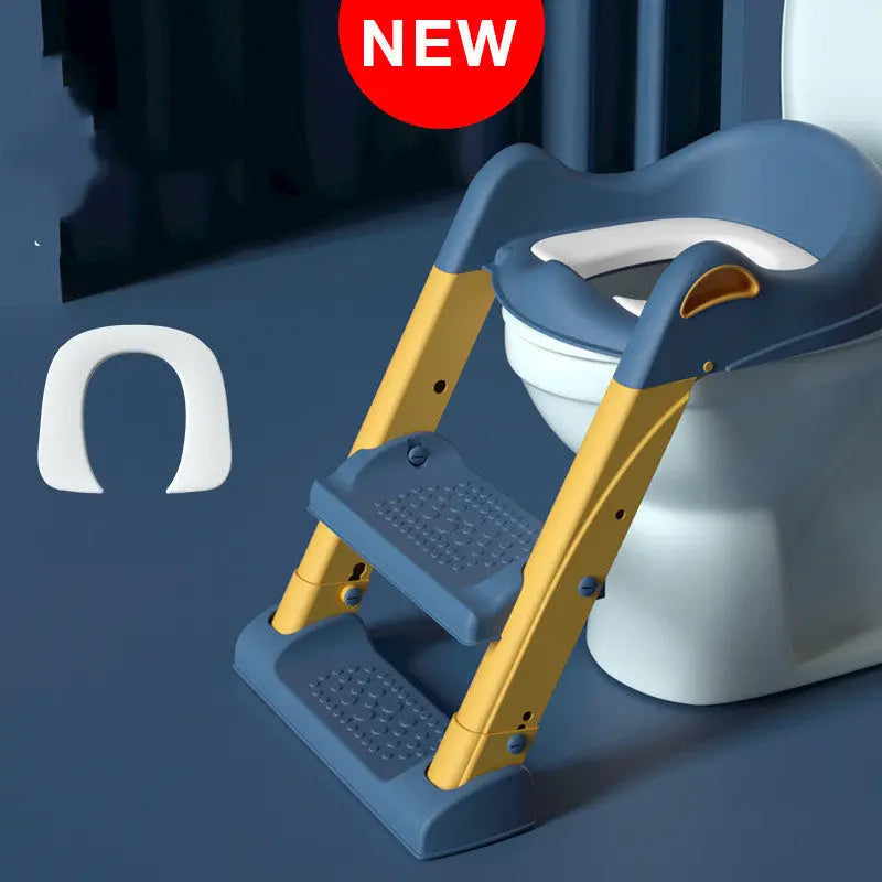 Stair-type Male And Female Baby Ladder Folding Rack Ring Cushion Child Toilet - Unique Unique Unique Stair-type Male And Female Baby Ladder Folding Rack Ring Cushion Child Toilet