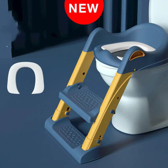 Stair-type Male And Female Baby Ladder Folding Rack Ring Cushion Child Toilet - Unique Unique Unique Stair-type Male And Female Baby Ladder Folding Rack Ring Cushion Child Toilet