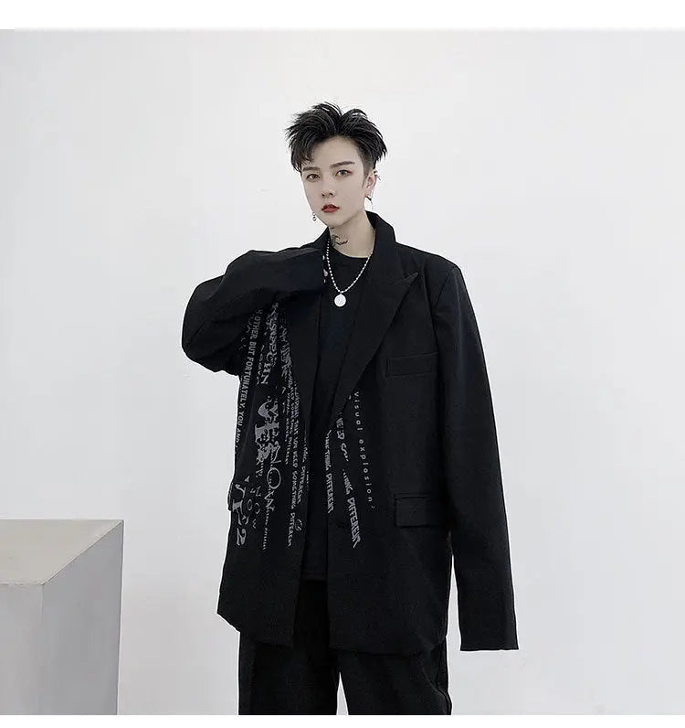 Spring Single Product Men's Handsome Suit Jacket - Unique Unique Unique Spring Single Product Men's Handsome Suit Jacket
