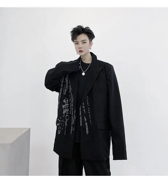 Spring Single Product Men's Handsome Suit Jacket - Unique Unique Unique Spring Single Product Men's Handsome Suit Jacket