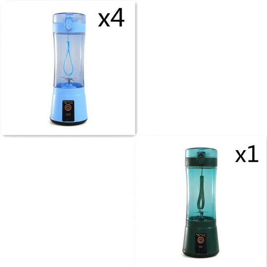 Portable Electric Fruit Juicer Wireless USB Rechargeable Mini Mixer Multifunction Summer Smoothie Blender Machine Kitchen Supplies Unique