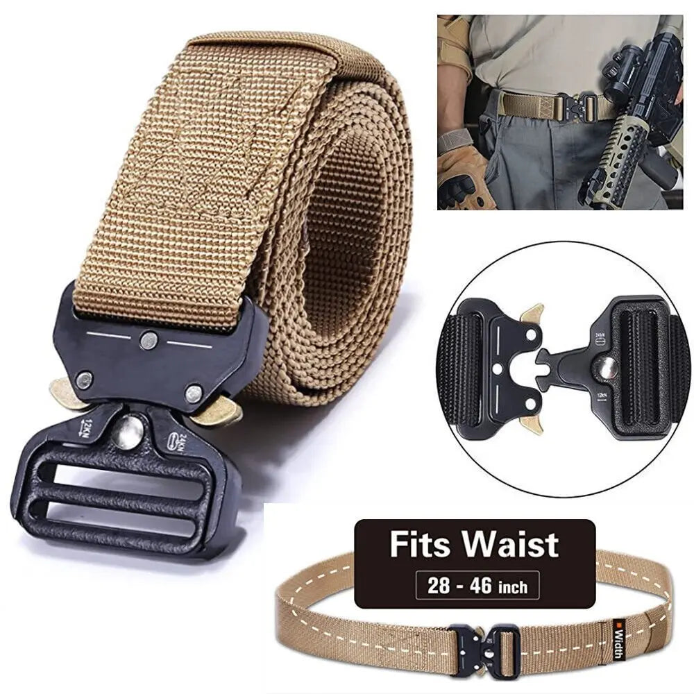 PREMIUM Men Casual Military Belt Tactical Waistband Rescue Rigger Nylon Belt USA - Unique Unique Unique PREMIUM Men Casual Military Belt Tactical Waistband Rescue Rigger Nylon Belt USA