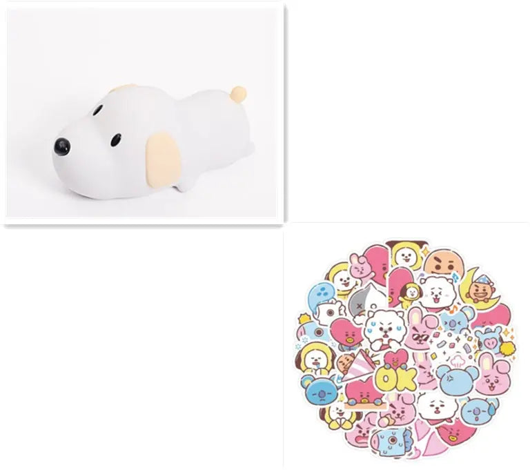 Nordic Cute Lovely Cartoon Dull Duck Led Night Light Silicone USB Charging NightLight Holiday Gifts Kids Room Bedside Bedroom - Unique Unique Unique Nordic Cute Lovely Cartoon Dull Duck Led Night Light Silicone USB Charging NightLight Holiday Gifts Kids Room Bedside Bedroom