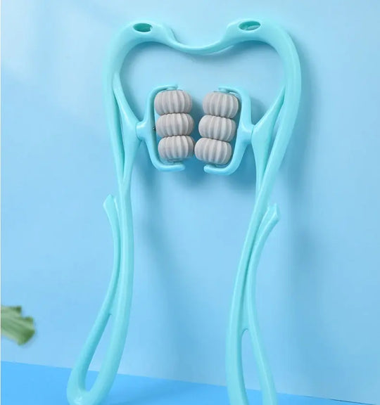 Multifunctional Manual Six-wheel Neck Massager Massage Relieve Roller Massage Tool - Unique Unique Unique Multifunctional Manual Six-wheel Neck Massager Massage Relieve Roller Massage Tool