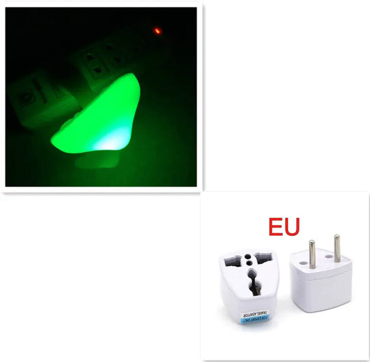 LED Night Light Mushroom Wall Socket Lamp EU US Plug Warm White Light-control Sensor Bedroom Light Home Decoration - Unique Unique Unique LED Night Light Mushroom Wall Socket Lamp EU US Plug Warm White Light-control Sensor Bedroom Light Home Decoration