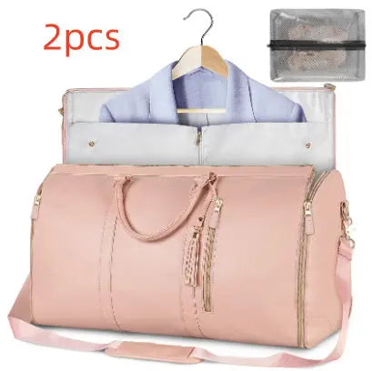 Large Capacity Travel Duffle Bag Women's Handbag Folding Suit Bag Waterproof Clothes Totes - Unique Unique Unique Large Capacity Travel Duffle Bag Women's Handbag Folding Suit Bag Waterproof Clothes Totes