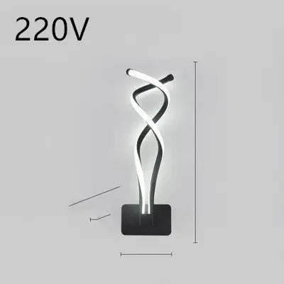 led wall lamp nordic minimalist bedroom bedside lamp Unique