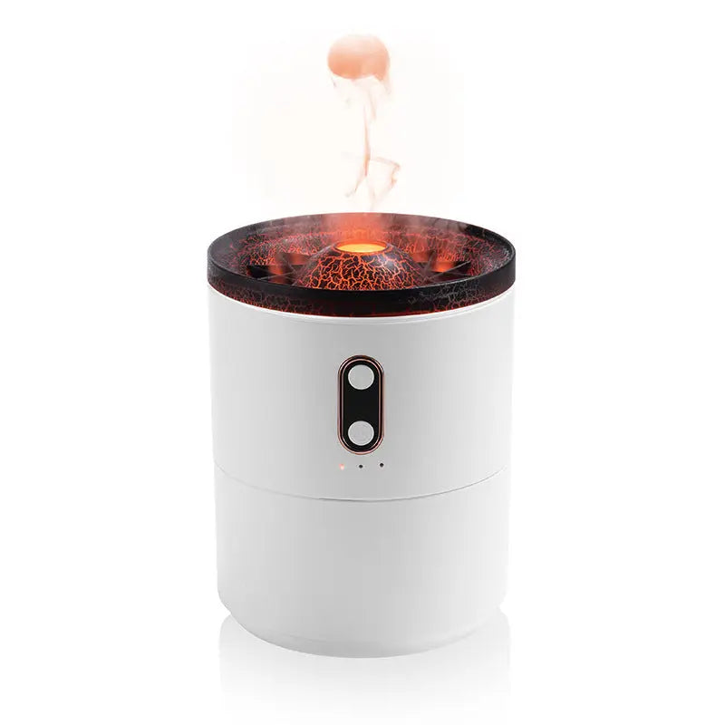 Volcanic Flame Aroma Essential Oil Diffuser USB Portable Jellyfish Air Humidifier Night Light Lamp Fragrance Humidifier - Unique Unique Unique Volcanic Flame Aroma Essential Oil Diffuser USB Portable Jellyfish Air Humidifier Night Light Lamp Fragrance Humidifier