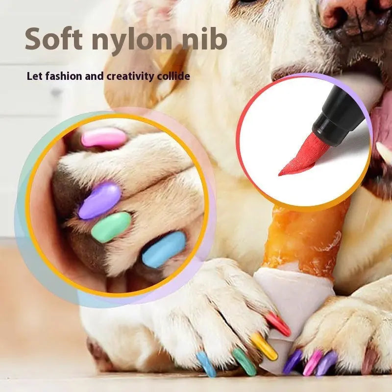 Beauty Paint Pen Graffiti Hook Line Three-in-one Soft Head Nail Brush - Unique Unique Unique Beauty Paint Pen Graffiti Hook Line Three-in-one Soft Head Nail Brush