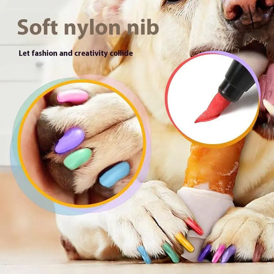 Beauty Paint Pen Graffiti Hook Line Three-in-one Soft Head Nail Brush - Unique Unique Unique Beauty Paint Pen Graffiti Hook Line Three-in-one Soft Head Nail Brush