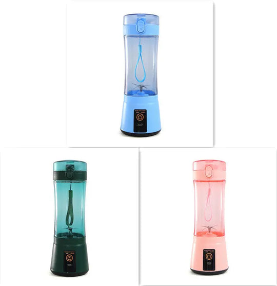 Portable Electric Fruit Juicer Wireless USB Rechargeable Mini Mixer Multifunction Summer Smoothie Blender Machine Kitchen Supplies Unique
