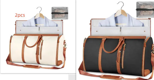 Large Capacity Travel Duffle Bag Women's Handbag Folding Suit Bag Waterproof Clothes Totes Unique