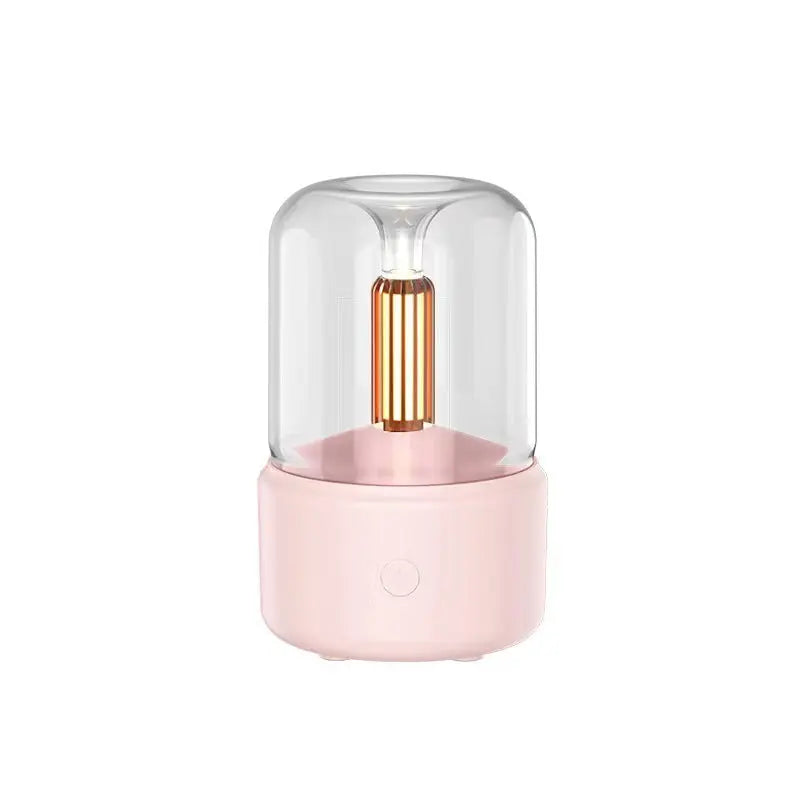 Atmosphere Light Humidifier Candlelight Aroma Diffuser Portable 120ml Electric USB Air Humidifier Cool Mist Maker Fogger 8-12 Hours With LED Night Light - Unique Unique Unique Atmosphere Light Humidifier Candlelight Aroma Diffuser Portable 120ml Electric USB Air Humidifier Cool Mist Maker Fogger 8-12 Hours With LED Night Light