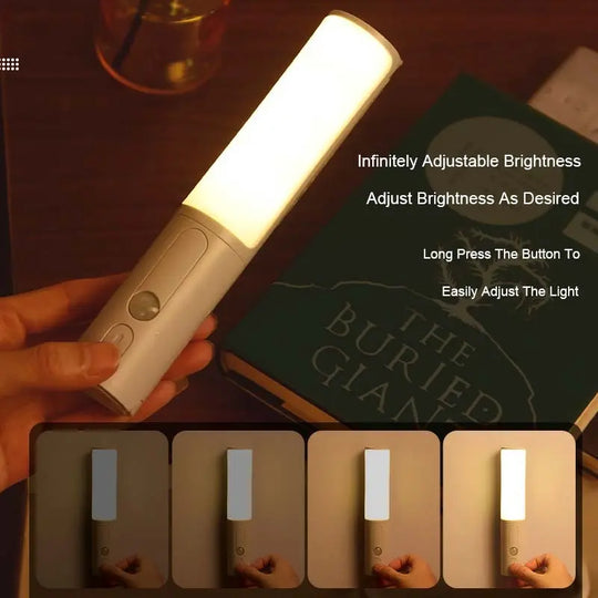 New Style Smart Human Body Induction Motion Sensor LED Night Light For Home Bed Kitchen Cabinet Wardrobe Wall Lamp - Unique Unique Unique New Style Smart Human Body Induction Motion Sensor LED Night Light For Home Bed Kitchen Cabinet Wardrobe Wall Lamp