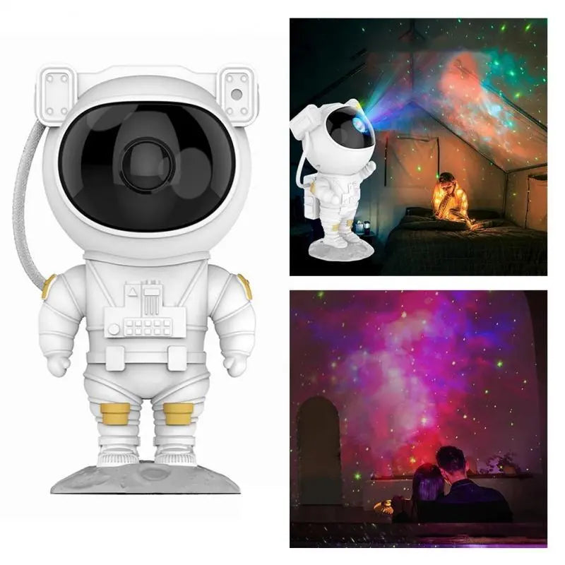 Creative Astronaut Galaxy Starry Sky Projector Nightlight USB Atmospher Bedroom Table Lamp - Unique Unique Unique Creative Astronaut Galaxy Starry Sky Projector Nightlight USB Atmospher Bedroom Table Lamp