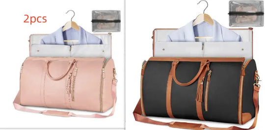 Large Capacity Travel Duffle Bag Women's Handbag Folding Suit Bag Waterproof Clothes Totes - Unique Unique Unique Large Capacity Travel Duffle Bag Women's Handbag Folding Suit Bag Waterproof Clothes Totes