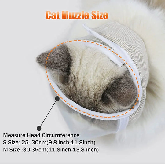 Anti Bite Puppy Kitten Muzzles Mask Pet Product Cat Muzzle Breathable Dogs Cats Bathing Grooming Tools - Unique Unique Unique Anti Bite Puppy Kitten Muzzles Mask Pet Product Cat Muzzle Breathable Dogs Cats Bathing Grooming Tools