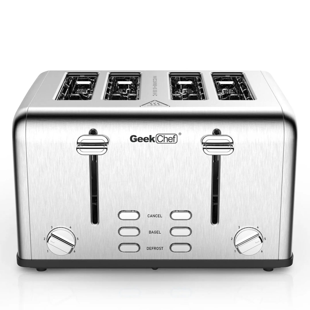 Prohibit Shelves In The Amazon. Toaster 4 Slice, Geek Chef Stainless Steel Extra-Wide Slot Toaster With Dual Control Panels Of Bagel,Defrost,Cancel Function,Ban Amazon - Unique Unique Unique Prohibit Shelves In The Amazon. Toaster 4 Slice, Geek Chef Stainless Steel Extra-Wide Slot Toaster With Dual Control Panels Of Bagel,Defrost,Cancel Function,Ban Amazon