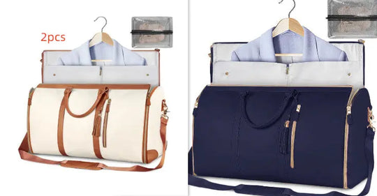 Large Capacity Travel Duffle Bag Women's Handbag Folding Suit Bag Waterproof Clothes Totes Unique