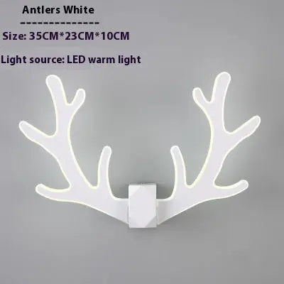 Nordic Antlers Wall Lamp Simple Modern Bedroom - Unique Unique Unique Nordic Antlers Wall Lamp Simple Modern Bedroom