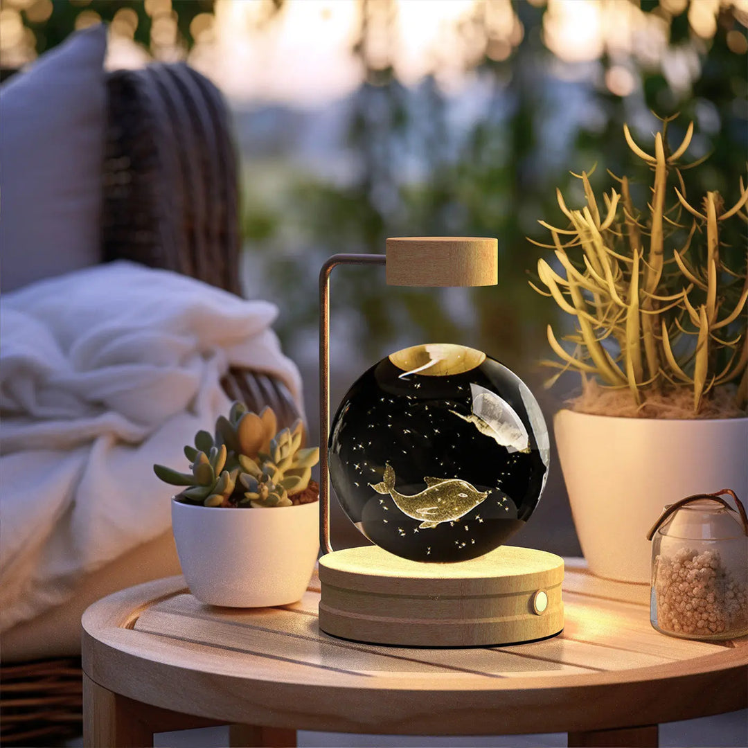 Crystal Ball Cosmic Dinosaur Indoor Night Light USB Power Warm Bedside Light Birthday Gift Night Lamp - Unique Unique Unique Crystal Ball Cosmic Dinosaur Indoor Night Light USB Power Warm Bedside Light Birthday Gift Night Lamp