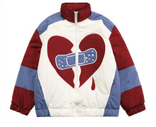 High Street Love Bandage Stitching Cotton Clothes For Men And Women - Unique Unique Unique High Street Love Bandage Stitching Cotton Clothes For Men And Women