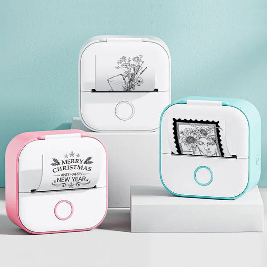 Portable Mini Thermal Label Printer Home Photo Printer Student Wrong Question Printer Bluetooth-compatible Mini Label Printer Price Tag - Unique Unique Unique Portable Mini Thermal Label Printer Home Photo Printer Student Wrong Question Printer Bluetooth-compatible Mini Label Printer Price Tag