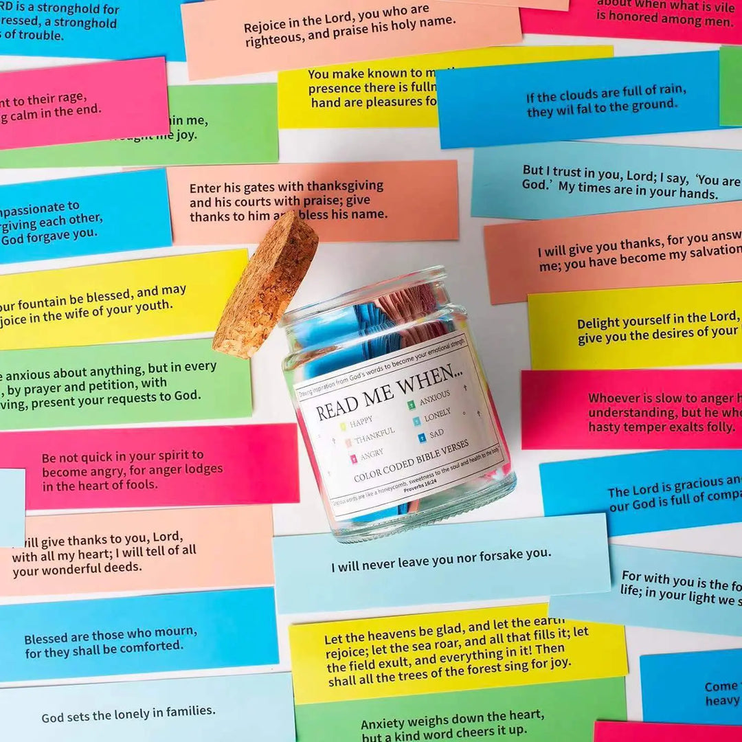 Bible Verses In A Jar 90 Verses Jar - Unique Unique Unique Bible Verses In A Jar 90 Verses Jar