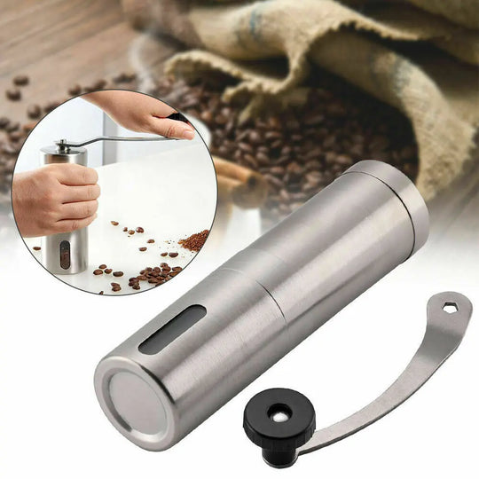 Hand Crank Pepper Conical Burr Grinder Coffee Beans Mill Muller Stainless Steel - Unique Unique Unique Hand Crank Pepper Conical Burr Grinder Coffee Beans Mill Muller Stainless Steel