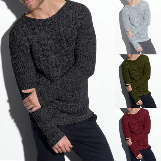 Men's New Product Fashion Polyester Knit Sweater - Unique Unique Unique Men's New Product Fashion Polyester Knit Sweater