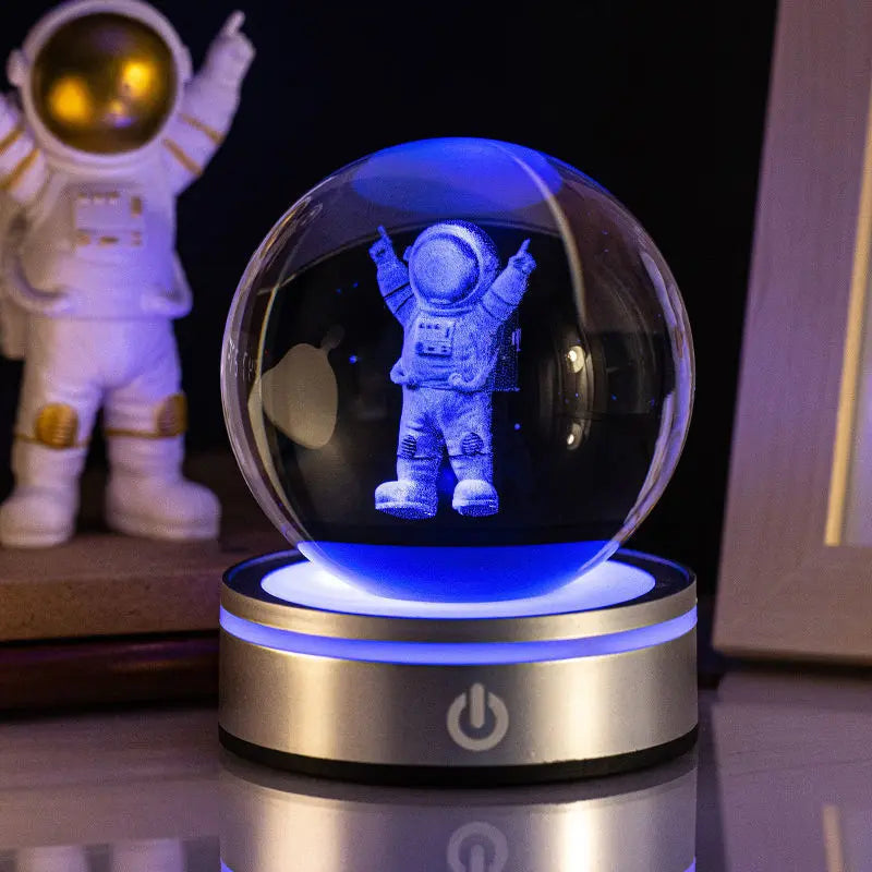 Creative 3D Inner Carving Luminous Crystal Ball Colorful Gradient Small Night Lamp Home Decorations Gifts Selection - Unique Unique Unique Creative 3D Inner Carving Luminous Crystal Ball Colorful Gradient Small Night Lamp Home Decorations Gifts Selection