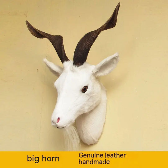 Leather Simulation Animal Head Animal Model Wall Hangings - Unique Unique Unique Leather Simulation Animal Head Animal Model Wall Hangings