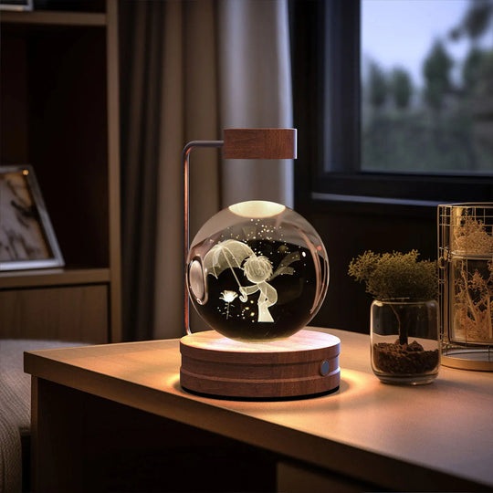 Crystal Ball Cosmic Dinosaur Indoor Night Light USB Power Warm Bedside Light Birthday Gift Night Lamp - Unique Unique Unique Crystal Ball Cosmic Dinosaur Indoor Night Light USB Power Warm Bedside Light Birthday Gift Night Lamp