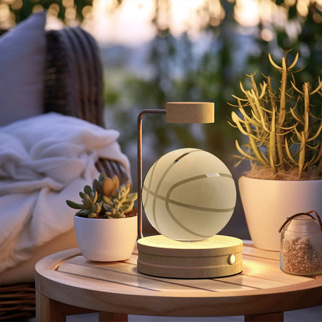 Crystal Ball Cosmic Dinosaur Indoor Night Light USB Power Warm Bedside Light Birthday Gift Night Lamp Unique