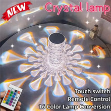 Crystal Table Lamp Rechargeable Diamond Night Light With Teardrop Shape Bedside LED Lights Lamp 3 And 16Color Touch Lamp For Home Bedroom Decor - Unique Unique Unique Crystal Table Lamp Rechargeable Diamond Night Light With Teardrop Shape Bedside LED Lights Lamp 3 And 16Color Touch Lamp For Home Bedroom Decor