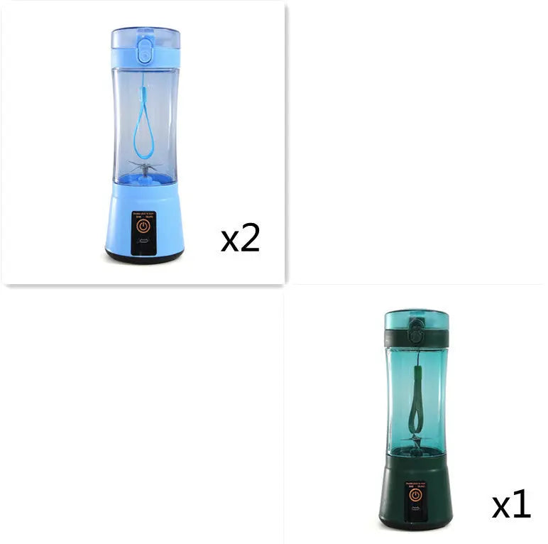 Portable Electric Fruit Juicer Wireless USB Rechargeable Mini Mixer Multifunction Summer Smoothie Blender Machine Kitchen Supplies Unique