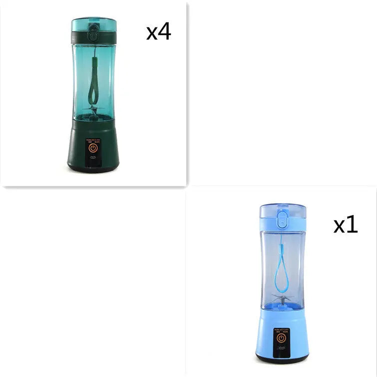 Portable Electric Fruit Juicer Wireless USB Rechargeable Mini Mixer Multifunction Summer Smoothie Blender Machine Kitchen Supplies Unique