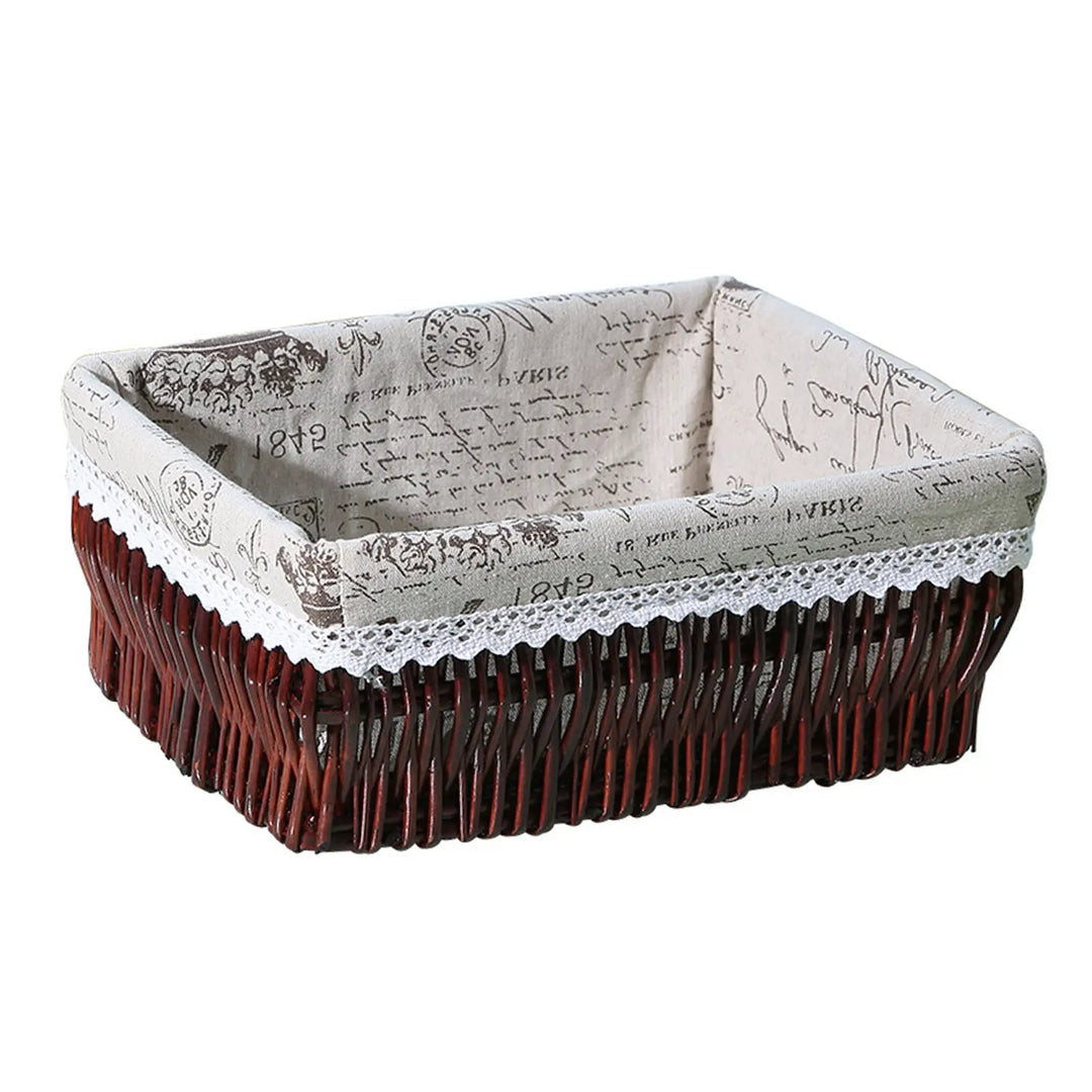 Willow And Rattan Kitchen Organize Storage Baskets - Unique Unique Unique Willow And Rattan Kitchen Organize Storage Baskets
