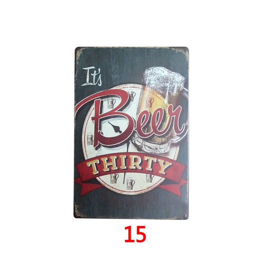 Retro Tin Painting Bar Home KTV Wall Hangings - Unique Unique Unique Retro Tin Painting Bar Home KTV Wall Hangings