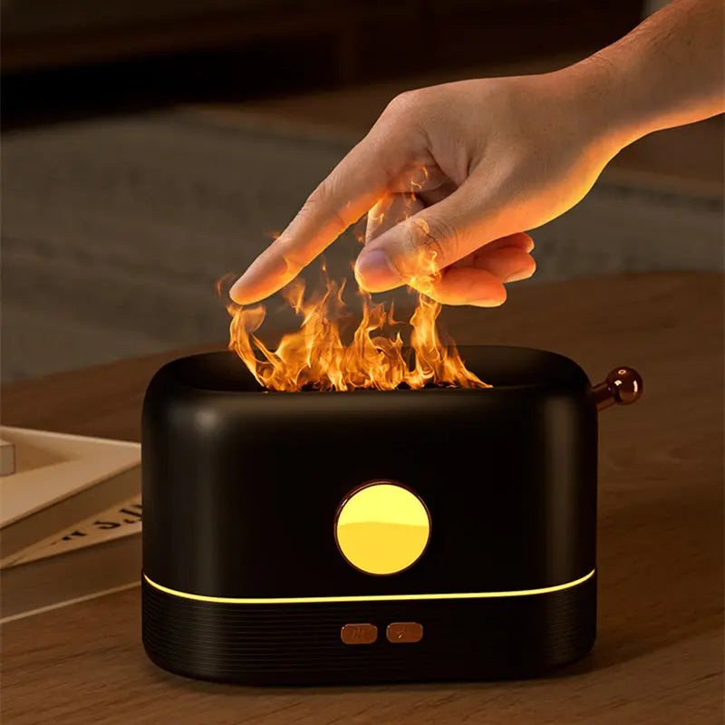 Simulation Flame Usb Humidifier Home Desktop Fragrance Diffuser - Unique Unique Unique Simulation Flame Usb Humidifier Home Desktop Fragrance Diffuser