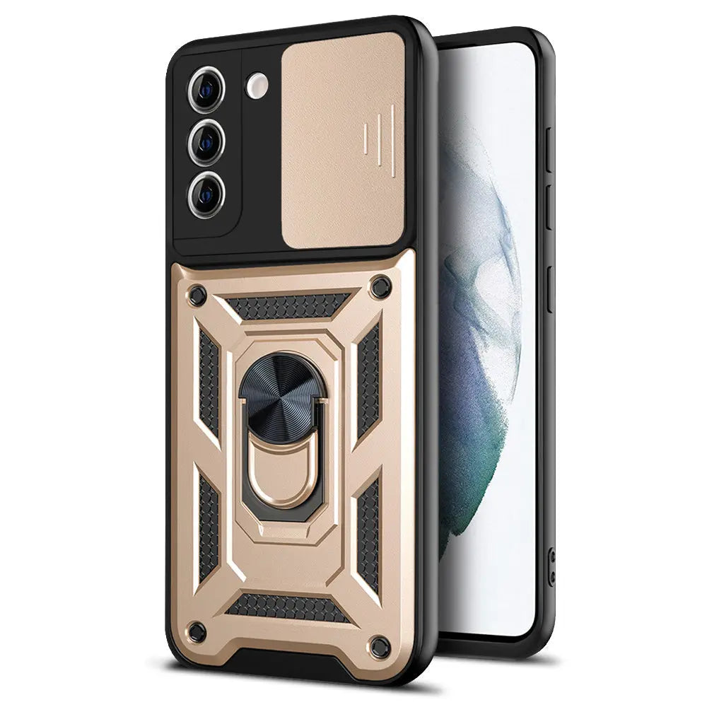 Sergeant Push Window Bracket Ring Phone Case - Unique Unique Unique Sergeant Push Window Bracket Ring Phone Case