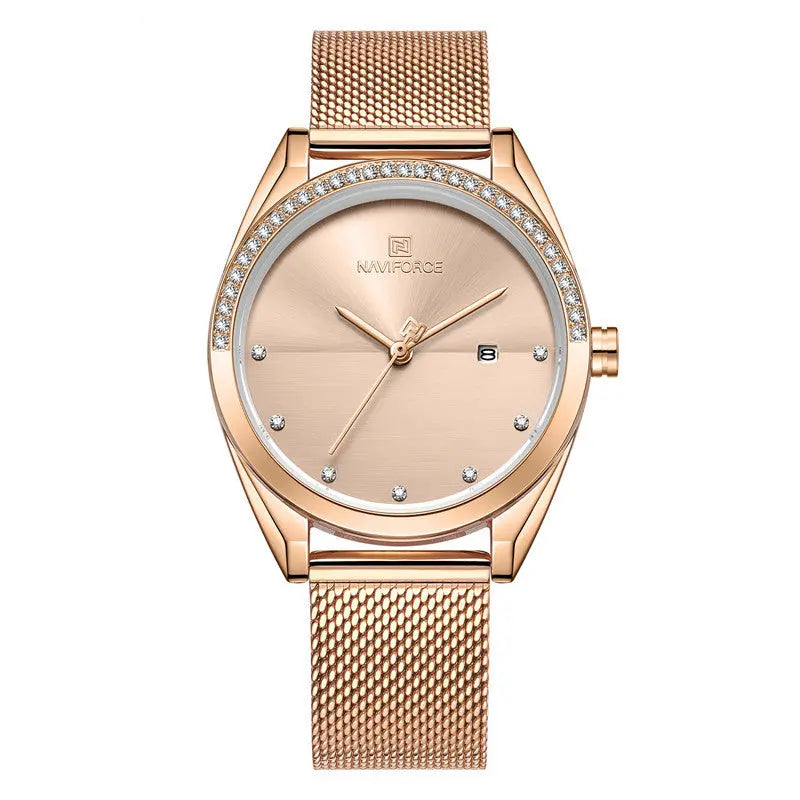 Waterproof Calendar Women Quartz Watch - Unique Unique Unique Waterproof Calendar Women Quartz Watch